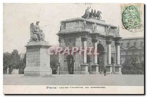 Cartes postales Paris Arc de triomphe du Carrousel