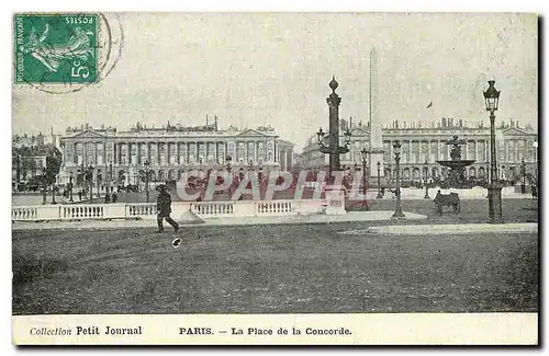 Ansichtskarte AK Collection petit Journal Paris la Place de la Concorde