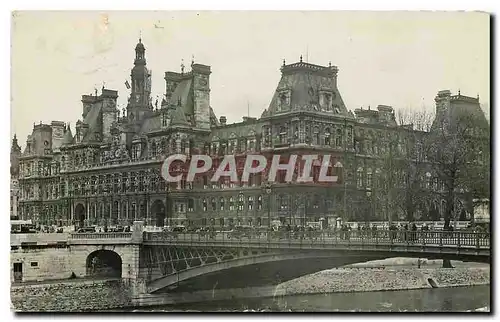 Ansichtskarte AK Paris l'Hotel de Ville et le Pont