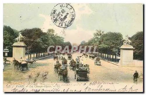 Cartes postales Paris Les Champs Elysees