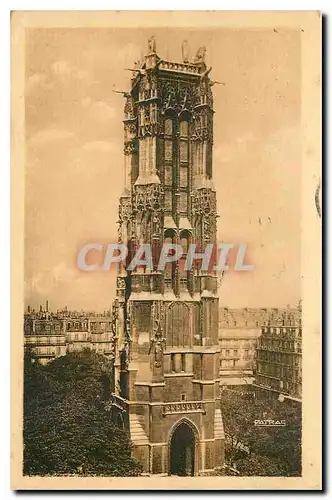 Ansichtskarte AK Les Jolis Coins de Paris La Tour Saint Jacques