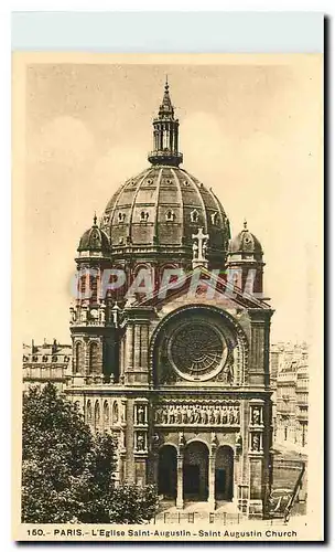 Cartes postales Paris L'Eglise Saint Augustin