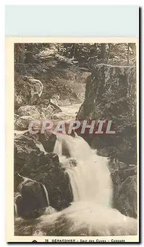 Cartes postales Gerardmer Saut des Cuves Cascade