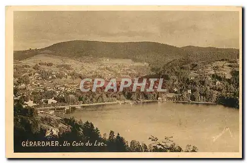 Cartes postales Gerardmer Un Coin du Lac