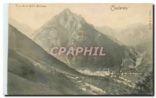 Cartes postales V. p. de la Reine Hortense Cauterets