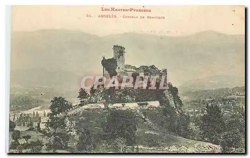 Ansichtskarte AK Les Hautes Pyrenees Argeles Chateau de Beaucens