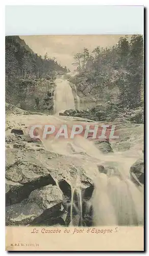 Ansichtskarte AK La Cascade du Pont d'Espagne