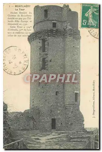 Cartes postales Montlhery La Tour Ancien Donjon du Chateau de Montlhery