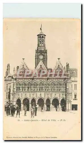 Cartes postales Saint Quentin Hotel de Ville