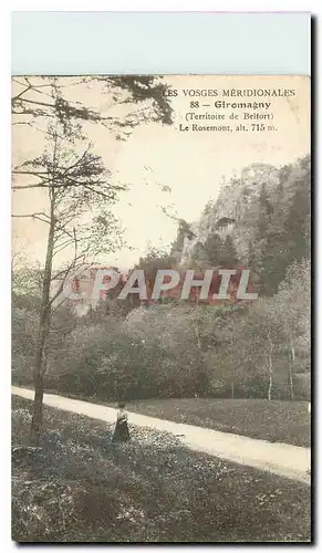 Cartes postales Les Vosges Meridionales Giromagny Territoire de Belfort Le Rosemont