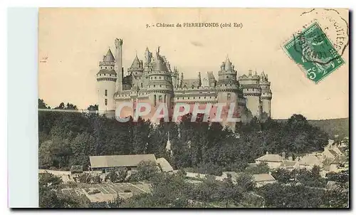 Ansichtskarte AK Chateau de Pierrefonds cote Est