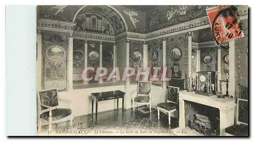 Cartes postales Rambouillet Le Chateau La Salle de Bain de Napoleon 1er