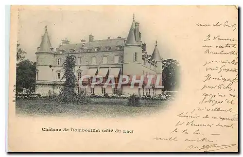 Cartes postales Chateau de Rambouillet cote du Lac