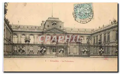 Cartes postales Versailles La Prefecture