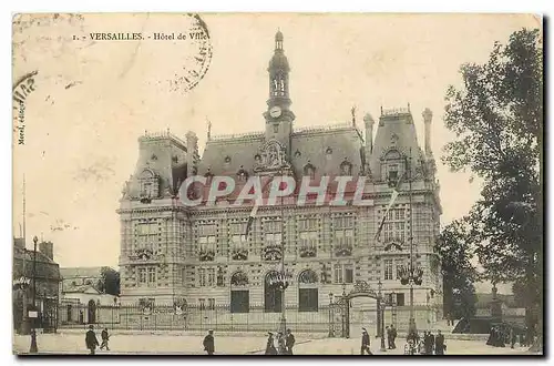 Cartes postales Versailles Hotel de Ville