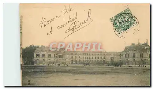 Cartes postales Versailles Caserne d'artillerie Place d'armes Anciennes ecuries