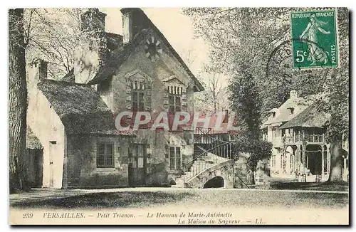 Ansichtskarte AK Versailles Petit Trianon Le Hameau de Marie Antoinette La Maison du Segneur