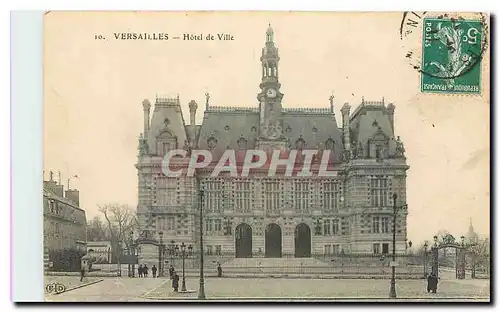 Cartes postales Versailles Hotel de Ville