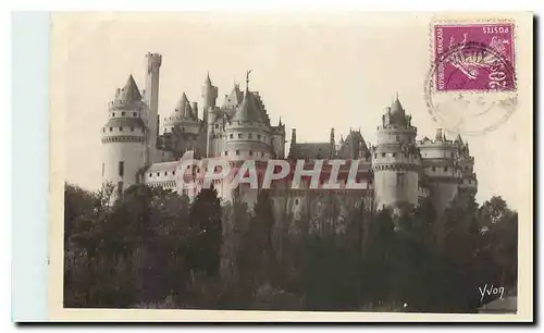 Ansichtskarte AK La Douce France Chateau de Pierrefonds Oise Cote Est