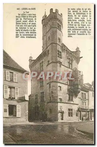 Cartes postales Luxeuil les Bains La Tour