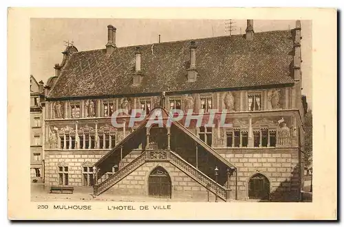 Cartes postales Mulhouse L'Hotel de Ville