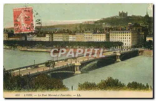 Ansichtskarte AK Lyon Le Pont Morand et Fourviere