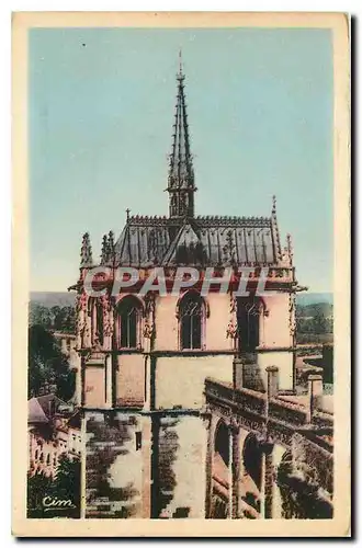 Cartes postales Chateau d'Amboise I et L La Chapelle Saint Hubert