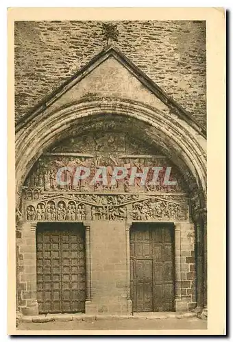 Cartes postales L'Aveyron Conques Eglise Sainte Foy Le Portail