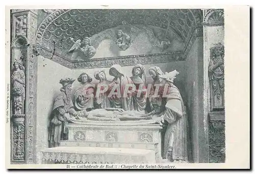 Cartes postales Cathedrale de Rod Chapelle du Saint Sepulcre