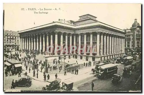 Cartes postales Paris La Bourse