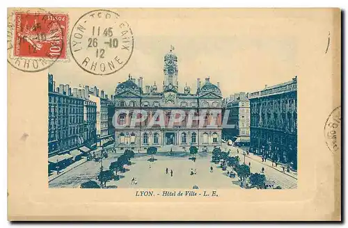 Cartes postales Lyon Hotel de Ville