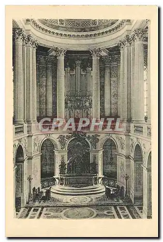 Ansichtskarte AK Chateau de Versailles L Chapelle Orgue