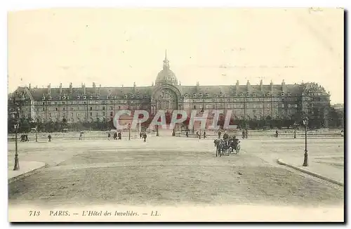 Cartes postales Paris L'Hotel des Invalides