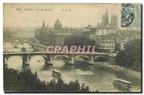 Cartes postales Paris Ile de la Cite