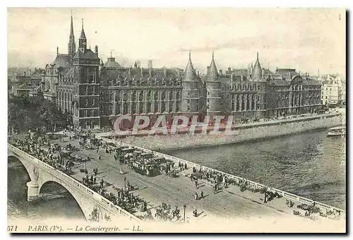 Cartes postales Paris La Conciergerie