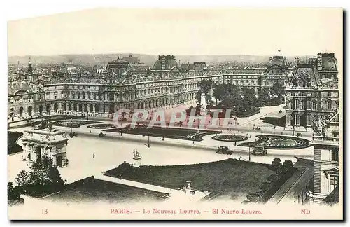 Ansichtskarte AK Paris Le Nouveau Louvre