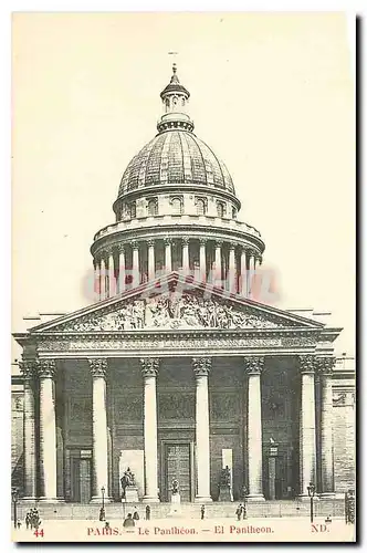 Cartes postales Paris le Pantheon