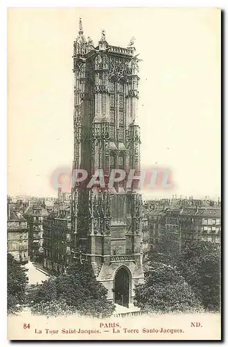 Cartes postales Paris La Tour Saint Jacques