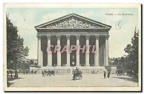 Cartes postales Paris La Madeleine