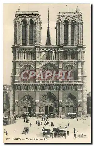 Cartes postales Paris Notre Dame