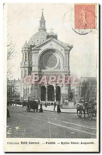 Ansichtskarte AK Collection Petit Journal Paris Eglise Saint Augustin