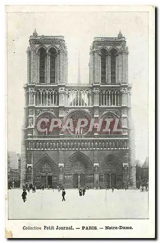 Cartes postales Collection Petit Journal Paris Notre Dame