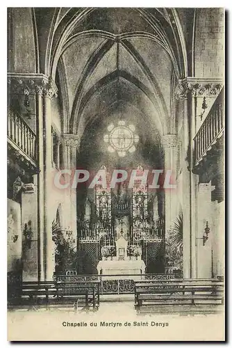 Ansichtskarte AK Chapelle du Martyre de Saint Denys