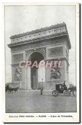 Ansichtskarte AK Collection Petit Journal Paris l'Arc de Triomphe