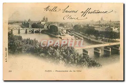 Cartes postales Paris Panorama de la Cite