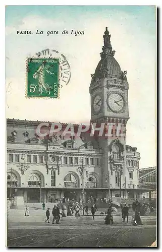 Cartes postales Paris la Gare