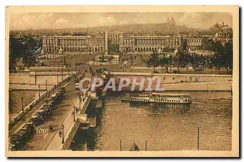 Ansichtskarte AK Les Jolis Coins de Paris Pont et Place de la Concorde