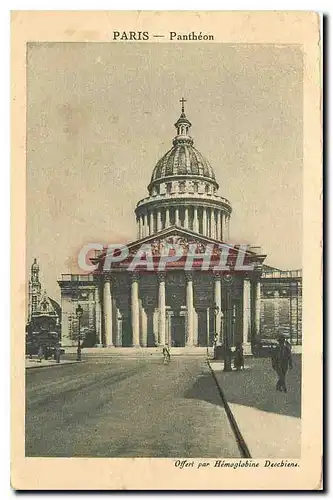 Cartes postales Paris Pantheon