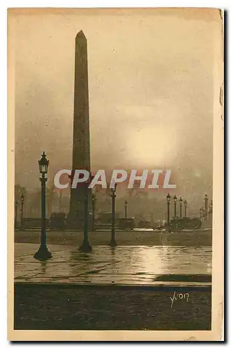 Ansichtskarte AK Paris en Flanant l'Obelisque Place de la Concorde