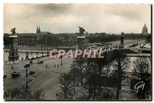 Ansichtskarte AK Paris et ses Merveilles le Pont Alexandre III et l'esplanade des Invalides